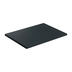 OMNIRES - Sprchová vanička AQUAROCK kompozit, protišmyková, obdĺžniková 80 x 120 cm, čierna láva AQUAROCK80-120BLV vyobraziť