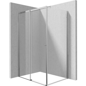 DEANTE - Sprchovací kút Kerria Plus chróm, obdĺžniková, 120x80 cm KKN0P12S08 vyobraziť