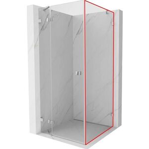 MEXEN - LUNAR walk-in 90x200 cm 8mm transparent pravá 830-090-000-00-00-P vyobraziť