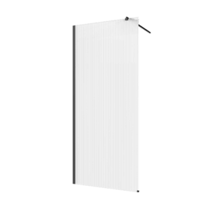 INVENA - Walk-in II Trend 110x200cm, ryhovaná 8mm shiny-gl. čierna AK-32-115-S vyobraziť