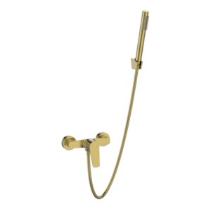INVENA - Sprchová batéria Alonia Trend s príslušenstvom, kartáčované zlato BN-70-009-V vyobraziť