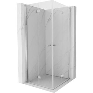 MEXEN/S - Mist-F Duo sprchovací kút skladacie dvere 75 x 75, transparent, chróm 8A6-075L-075P-01-00 vyobraziť