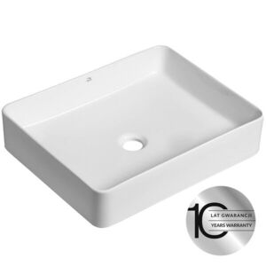 Laveo - Kvadrato - keramické umývadlo na dosku 47x36 VUK_6247 vyobraziť
