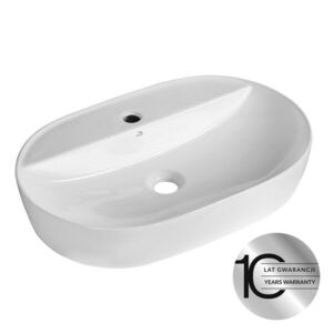 Laveo - Lomami - keramické umývadlo na dosku 61x40 VUL_6161 vyobraziť