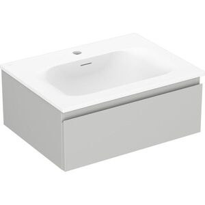 MEXEN/S - Orio kúpeľňová skrinka 60 cm s umývadlom Vela, 1 šuplík, šedá mat/biela mat 91A10-06023-1-BF62-W23M01 vyobraziť