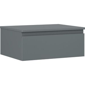 MEXEN/S - Orio kúpeľňová skrinka pod umývadlo 60 cm s doskou, 1 šuplík, grafit mat 91A10-06023-1-BFC66 vyobraziť