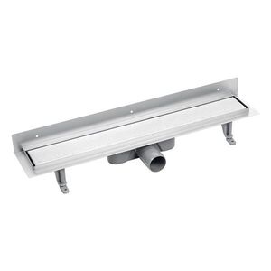 Laveo - Basso - sprchový žľab nástenný 70 cm, nerez COB_271D vyobraziť