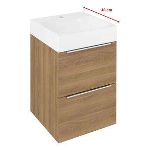 SAPHO - EMONA umývadlová skrinka 39, 4x55x39cm, dub cuneo EM040-2525 vyobraziť