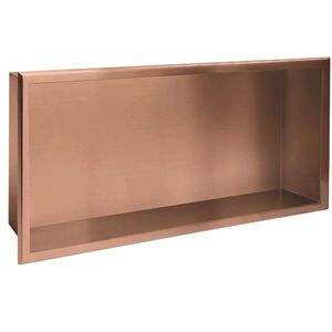 REA - Bathroom shelf modul pre vstavanie 30x60 brush copper REA-05609 vyobraziť