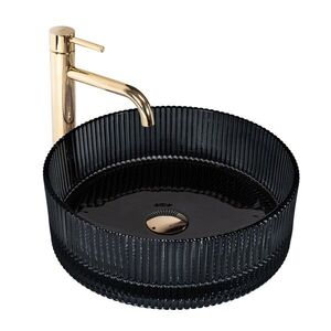 REA - Umývadlo na dosku Ingrid 36x36 Black REA-U8520 vyobraziť
