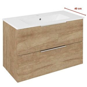 SAPHO - CIRASA umývadlová skrinka 78x54x39cm, dub alabama CR792-2222 vyobraziť