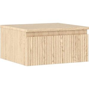 MEXEN/S - Rivel kúpeľňová skrinka pod umývadlo 50 cm s doskou, 1 šuplík, reliéf, dub 91A20-05023-1-BFC81 vyobraziť