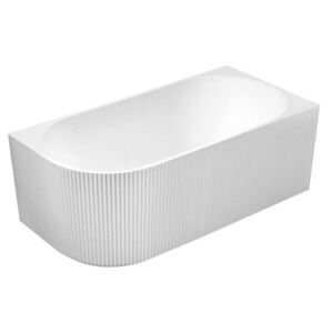 AQUALINE - TIBERA STRIP R rohová stojaca vaňa, 170x80cm, biela E1015G vyobraziť
