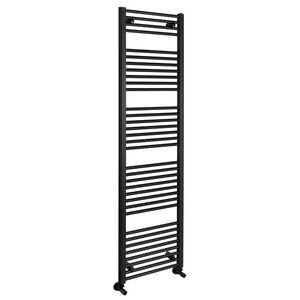 AQUALINE - DIRECT vykurovacie teleso s bočným pripojením 450x1680, čierna mat ILR64B vyobraziť