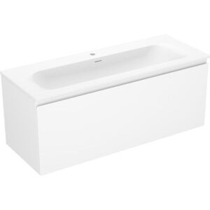 MEXEN/S - Orio kúpeľňová skrinka 120 cm s umývadlom Vela, 1 šuplík, biela mat 91A10-12047-1-BF01-W23M01 vyobraziť