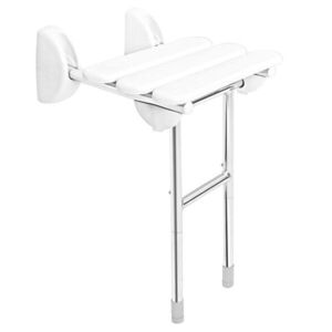RIDDER - HANDICAP sklopné sedátko do sprchy s podperou, 38x36cm, biela A140101-1 vyobraziť