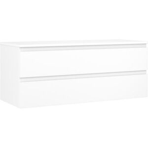 MEXEN/S - Orio kúpeľňová skrinka pod umývadlo 120 cm s doskou, 2 zásuvky, biela mat 91A10-12047-2-BFFC01 vyobraziť
