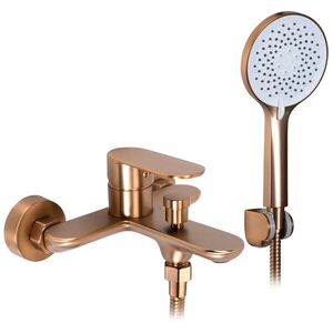 REA - Vaňová nástenná batéria DROP Brush Copper REA-B6397 vyobraziť