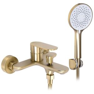REA - Vaňová nástenná batéria DROP Brush Gold REA-B6399 vyobraziť