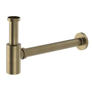 SAPHO - Umývadlový sifón 5/4", odpad 32, guľatý, zlato mat SI51G vyobraziť