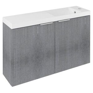 SAPHO - LATUS X umývadlová skrinka 78, 8x50x22cm, dub strieborný LT110-SET03 vyobraziť