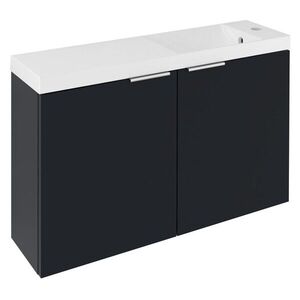 SAPHO - LATUS X umývadlová skrinka 78, 8x50x22cm, antracitový mat LT110-SET07 vyobraziť