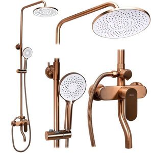 REA - Sprchový set DROP Brush Copper REA-P7064 vyobraziť