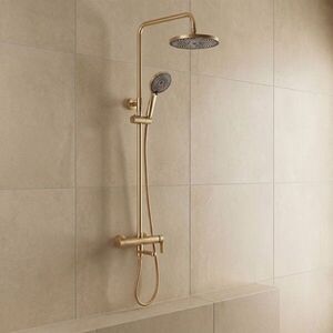 REA - Sprchový Set Arcos brush gold REA-P8716 vyobraziť