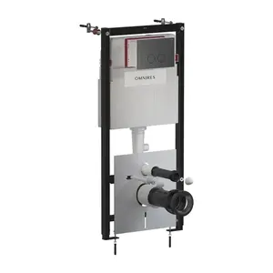 OMNIRES - Set: STRONGFRAME podomietkový rám ECO + STEEL-R45 nerez tlačidlo, grafit brúsený STFWCECO1R45-RGR vyobraziť