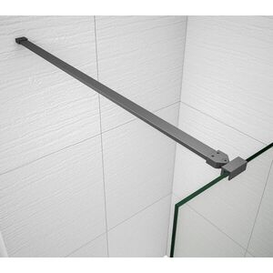 POLYSAN - ESCA vzpera k zástenám 1200, gun metal ES7068 vyobraziť