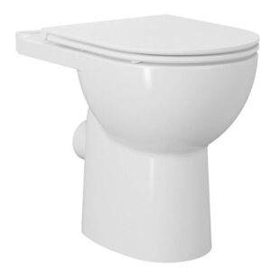 SAPHO - SANIVEX WC kombi misa, zvyšené sedenie, Rimless, 63, 5x35, 5cm, spodný/zadný odpad, biela PC108-111 vyobraziť