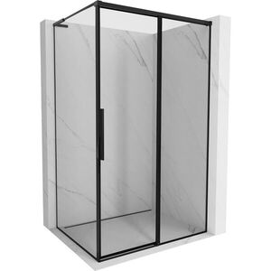 MEXEN/S - Rox L sprchový kút posuvný pravá 90 x 120, čierna okraj, čierna 8C2L-090-120-70-70-P vyobraziť