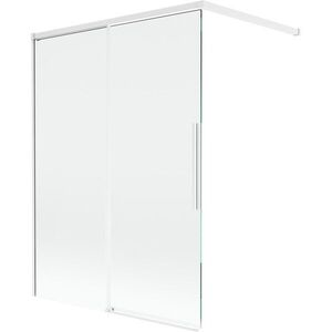 MEXEN/S - Rox vaňová zástena 2-krídlová posuvná 120 x 150, transparent, biela 8C9-120-003-20-00 vyobraziť