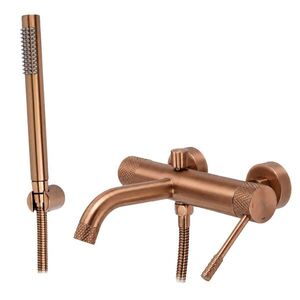 REA - Vaňová nástenná batéria Venti Brush Copper REA-B9797 vyobraziť
