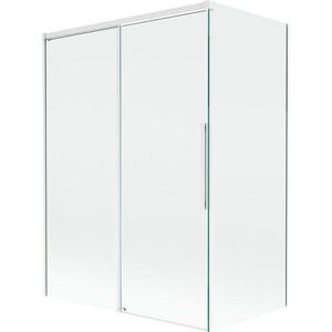 MEXEN/S - Rox vaňová zástena 2-krídlová posuvná 120 + 70 x 150, transparent, biela 8C9-120-070-20-00 vyobraziť