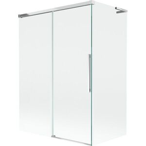 MEXEN/S - Rox L vaňová zástena 2-krídlová posuvná 120 + 70 x 150, transparent, chróm 8C9L-120-070-01-00 vyobraziť