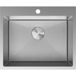 MEXEN - Solix oceľový drez 1-bowl 600 x 500 mm, nerez HC 6408601000-01HC vyobraziť