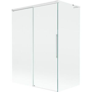 MEXEN/S - Rox L vaňová zástena 2-krídlová posuvná 120 + 70 x 150, transparent, biela 8C9L-120-070-20-00 vyobraziť