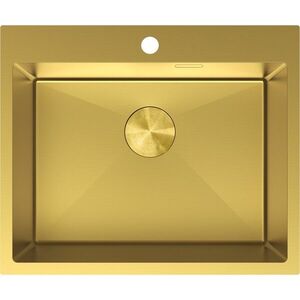 MEXEN - Solix oceľový drez 1-bowl 600 x 500 mm, zlatá 6408601000-55 vyobraziť
