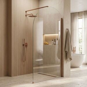 REA - Sprchová zástena Heaven Brush Copper 100 REA-K6687 vyobraziť