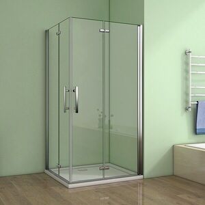 H K - Obdĺžnikový sprchovací kút MELODY R708, 70x80 so zalamovacími dverami vrátane sprchovej vaničky z liateho mramoru SE-MELODYR708/THOR-8070 vyobraziť
