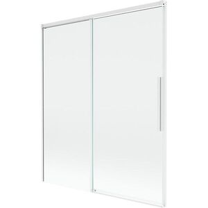 MEXEN/S - Rox vaňová zástena 2-krídlová posuvná 140 x 150, transparent, biela 8C9-140-001-20-00 vyobraziť