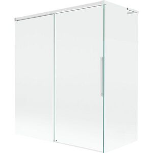 MEXEN/S - Rox L vaňová zástena 2-krídlová posuvná 140 + 70 x 150, transparent, biela 8C9L-140-070-20-00 vyobraziť