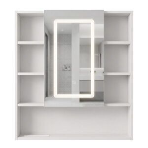 REA - Zrkadlová skrinka s LED osvetlením Luna 70x80cm REA-M0405 vyobraziť