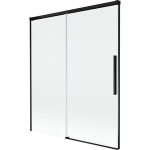 MEXEN/S - Rox vaňová zástena 2-krídlová posuvná 140 x 150, transparent, čierna 8C9-140-001-70-00 vyobraziť