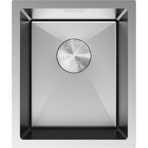 MEXEN - Trixo oceľový drez 1-bowl 370 x 440 mm, nerez 6412371000-01 vyobraziť