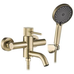 REA - Vaňová batéria Lungo Stripe Gold Brush REA-B8055 vyobraziť