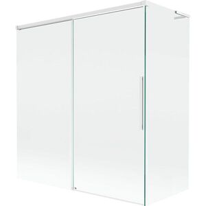 MEXEN/S - Rox L vaňová zástena 2-krídlová posuvná 150 + 70 x 150, transparent, biela 8C9L-150-070-20-00 vyobraziť