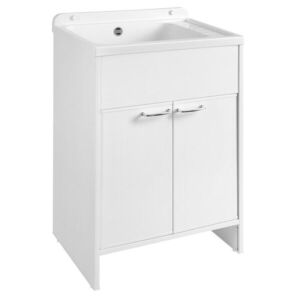 AQUALINE - Plastová výlevka so skrinkou 58x38 cm, vrátane sifónu PI5838-01 vyobraziť
