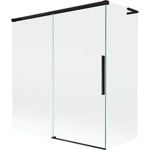 MEXEN/S - Rox L vaňová zástena 2-krídlová posuvná 150 + 70 x 150, transparent, čierna 8C9L-150-070-70-00 vyobraziť